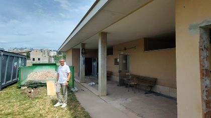 Al via la riqualificazione degli spogliatoi del campo sportivo di Villaggio Giardino