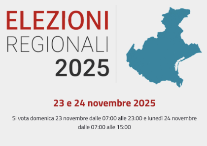 Elezioni Regionali 23 e 24 novembre 2025 Elezioni Regionali 23 e 24 novembre 2025