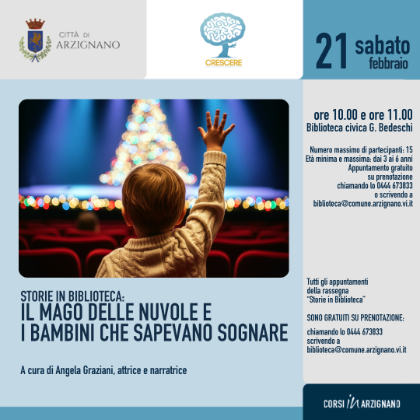 Storie in Biblioteca: Il mago delle nuvole e i bambini che sapevano volare