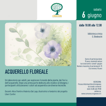Acquerello floreale