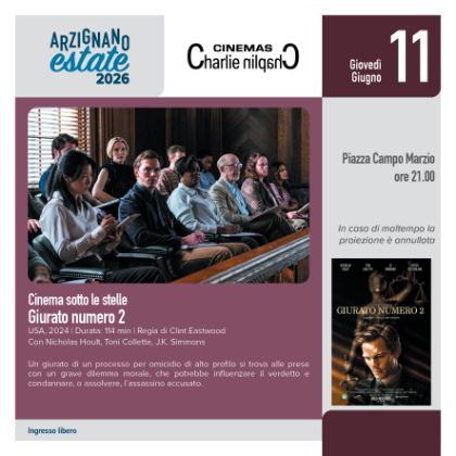 Cinema sotto le stelle: Giurato numero 2
