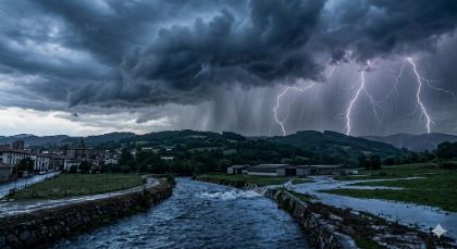 Allerta meteo per temporali intensi
