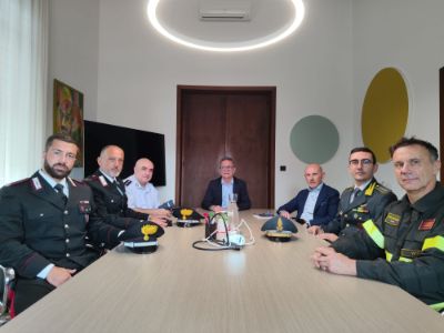 incontro forze dell'ordine