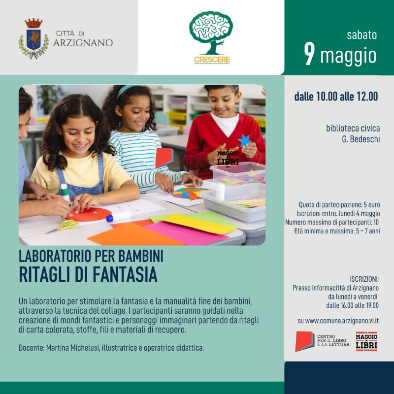 05_09_LABORATORIO PER BAMBINI RITAGLI DI FANTASIA