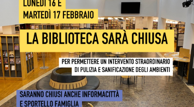 Chiusura straordinaria biblio